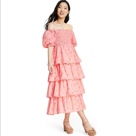 NWT LoveShackFancy x Target Simone Dress XS L XL - Picture 3 of 7